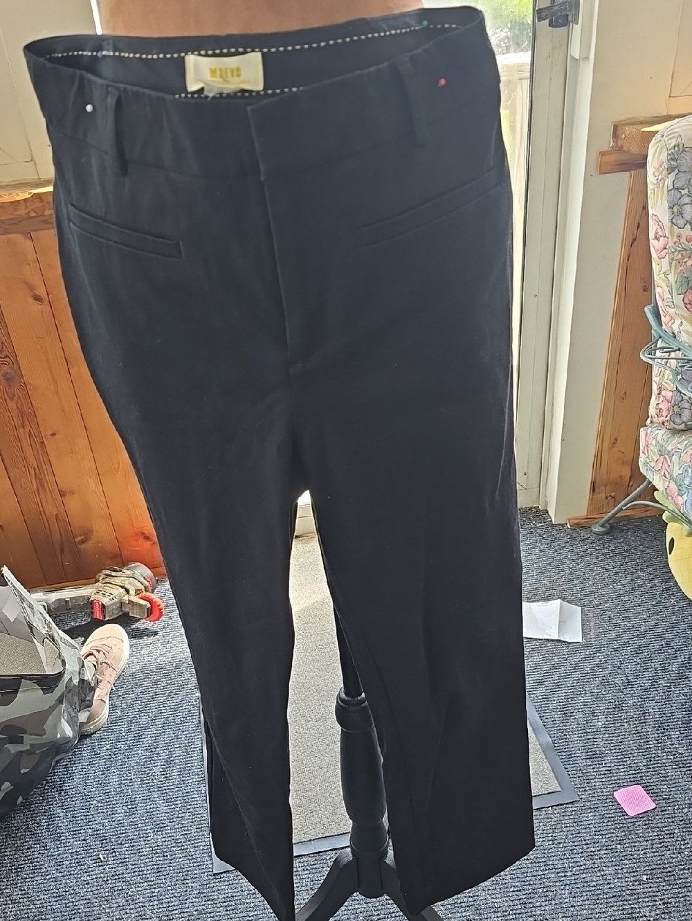 Mave By Anthropologie Size 8 Straight Slim Dress Pants